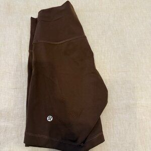 lululemon Align™ High-Rise Short 6", Size 6, Lava Cake